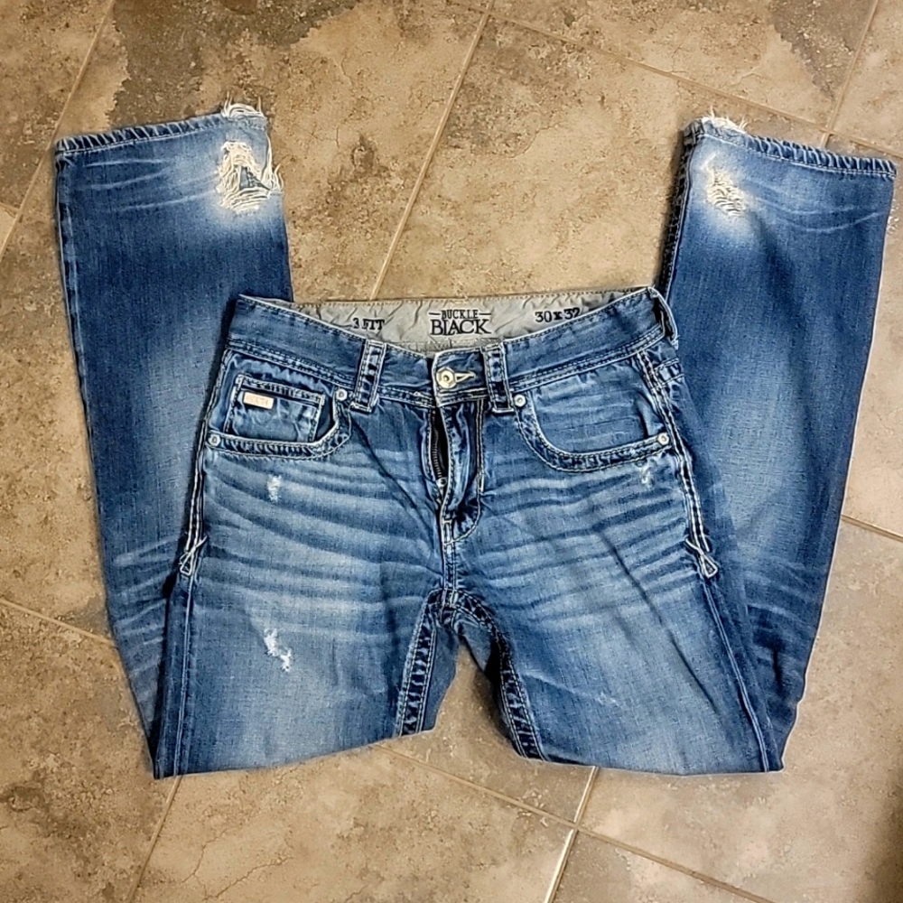 Buckle Black jeans